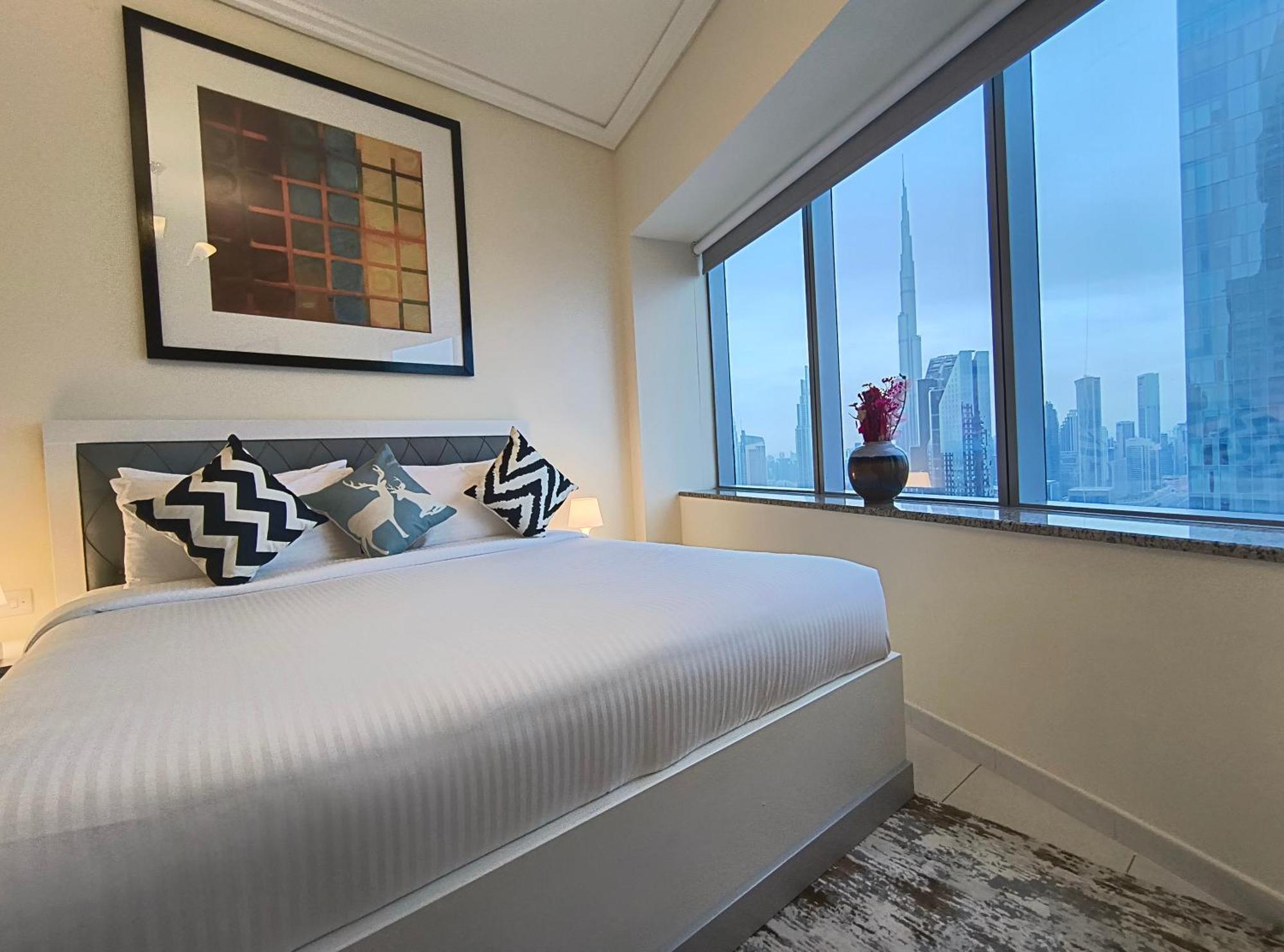 Trinity Holiday Homes - Sheikh Zayed Road Near To Financial Center Metro Station Dubai Luaran gambar
